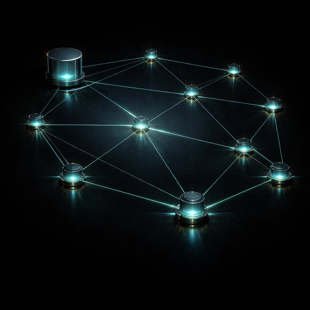 Edge-Native Performance architectural abstract visual