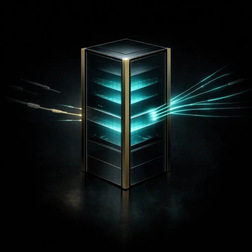 First-Party Data and CRM Activation architectural abstract visual